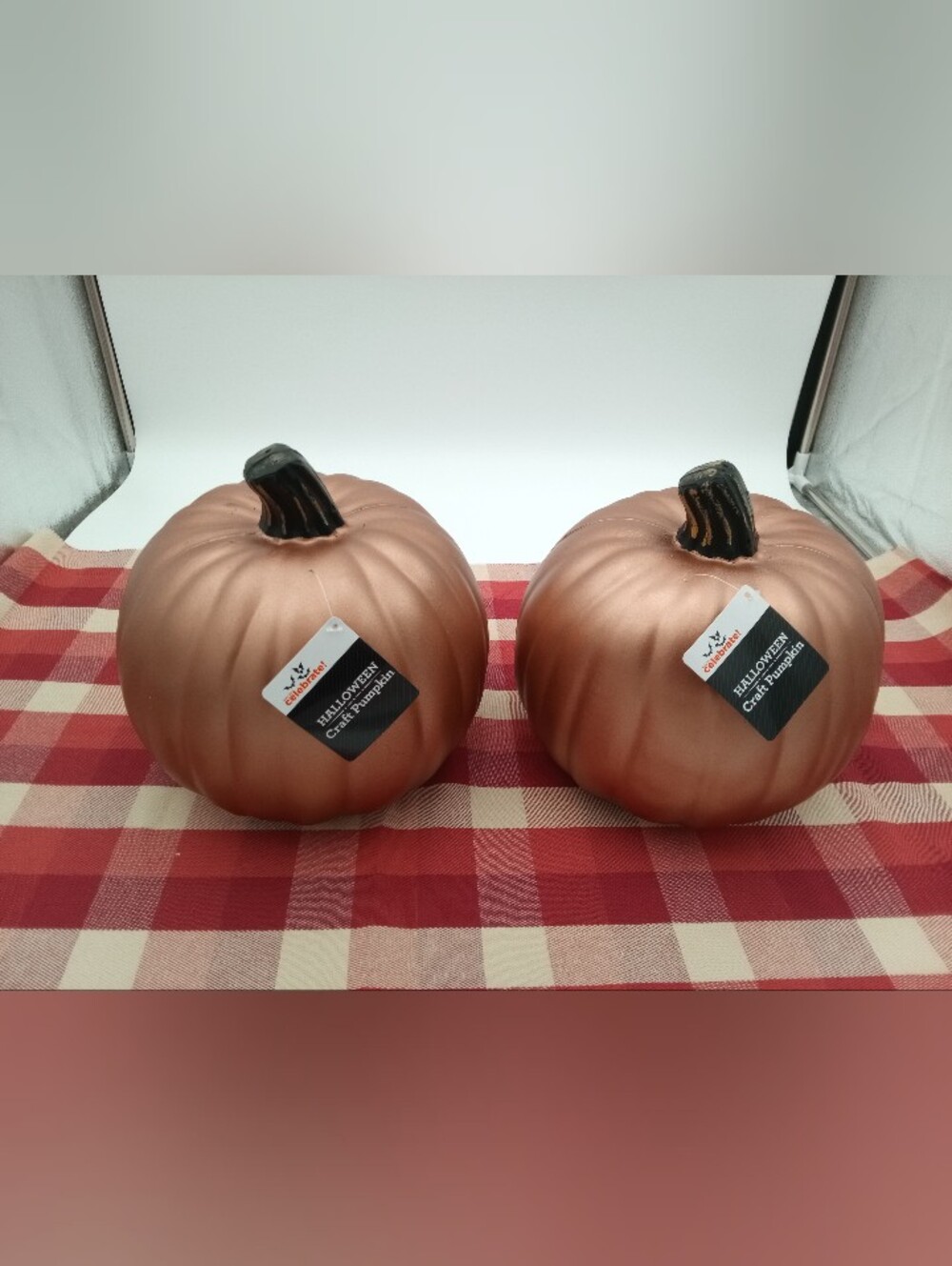 2 Craft Pumpkins NWT